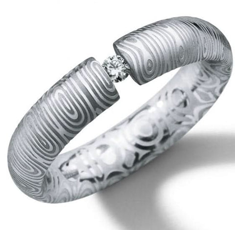 Humphrey Trauring mit Diamant