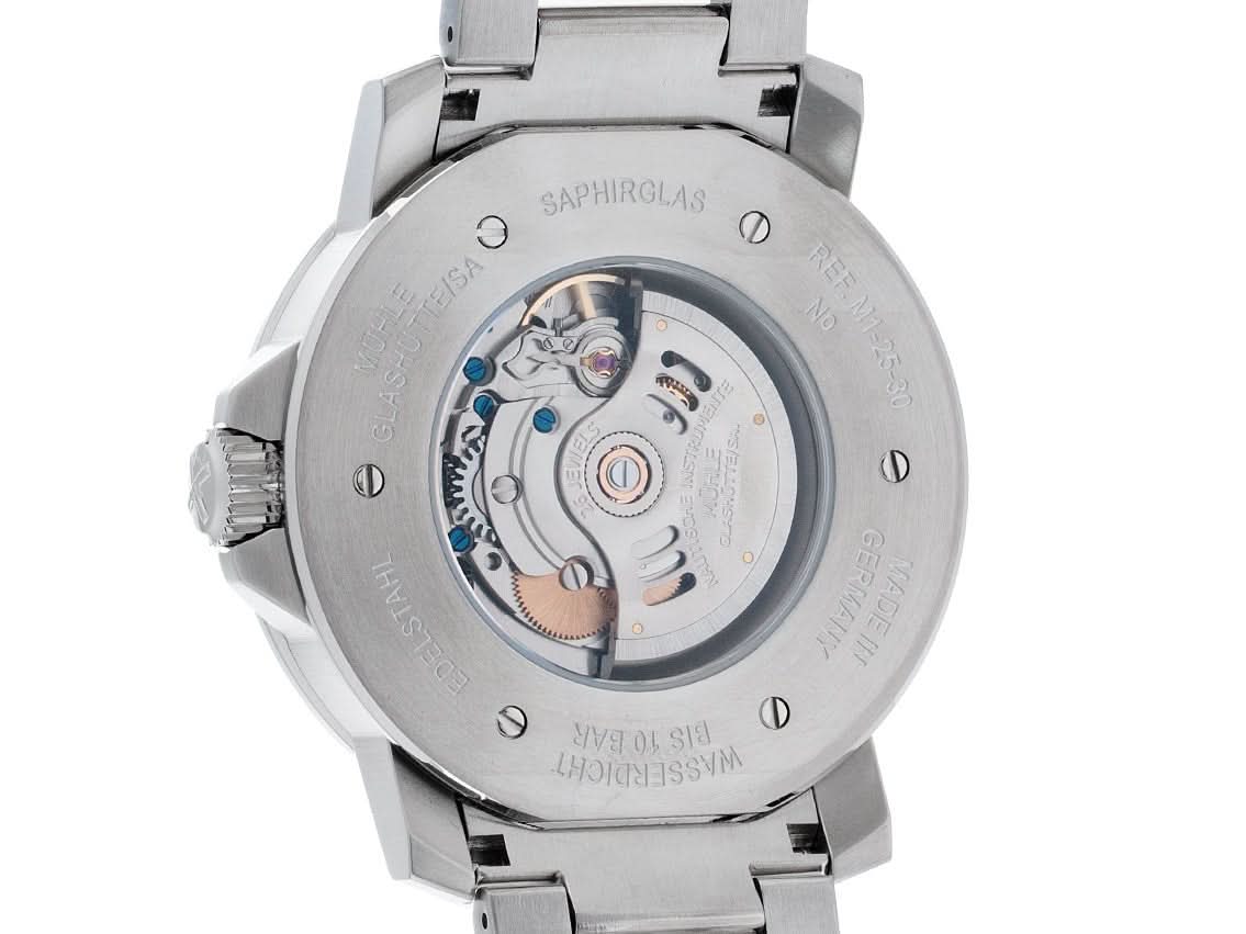 Mühle Glashütte 29er Tag-Datum M1-25-34-MB - Juwelier Steiner