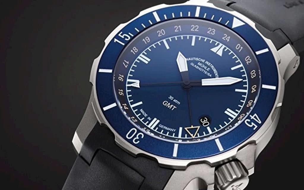 Mühle Glashütte Seebataillon GMT M1-28-62-KB - Juwelier Steiner