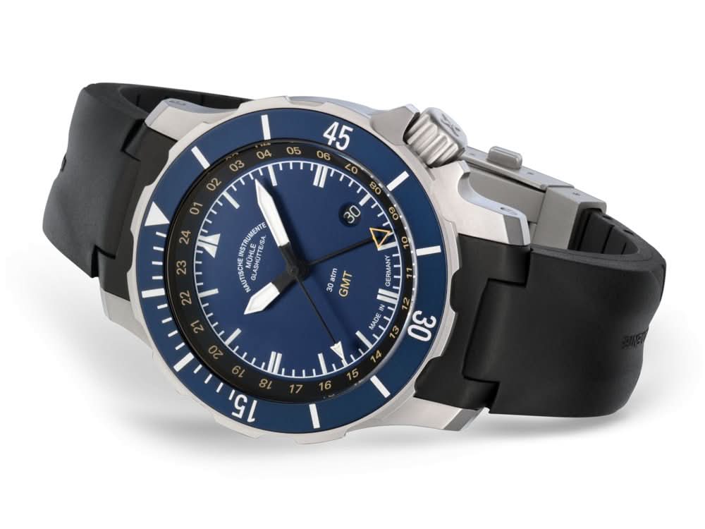 Mühle Glashütte Seebataillon GMT M1-28-62-KB - Juwelier Steiner