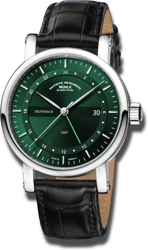 Mühle Glashütte Teutonia II GMT M1-33-96-LB-I - Juwelier Steiner