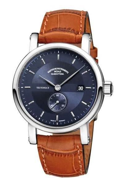 Mühle Glashütte Teutonia II Kleine Sekunde M1-33-42-LB - Juwelier Steiner