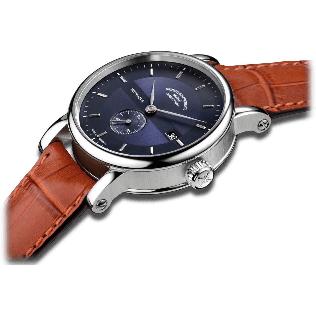 Mühle Glashütte Teutonia II Kleine Sekunde M1-33-42-LB - Juwelier Steiner