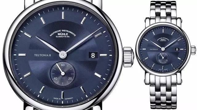 Mühle Glashütte Teutonia II Kleine Sekunde M1-33-42-MB - Juwelier Steiner