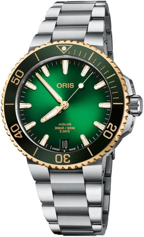 Oris Aquis Date Calibre 400 Bi-Colour (18 KT) -  01 400 7769 6357-07 8 22 09PEB