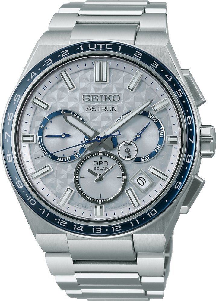 Seiko ASTRON Galactic Blue GPS Solar 5X Dual Time Limited Edition