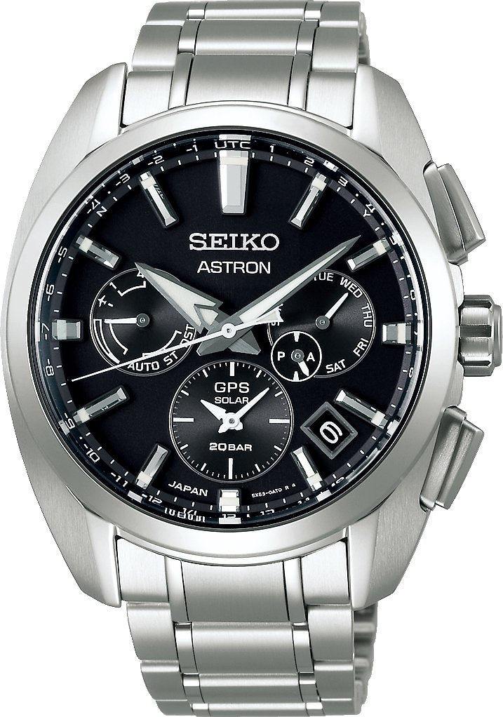 Seiko Astron GPS Solar Dual Time 5x Sport Titanium SSH067J1