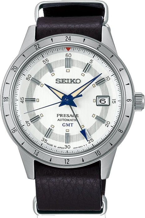 Seiko Presage Automatic GMT Style 60s Limited Edition SSK015J1 - Juwelier Steiner