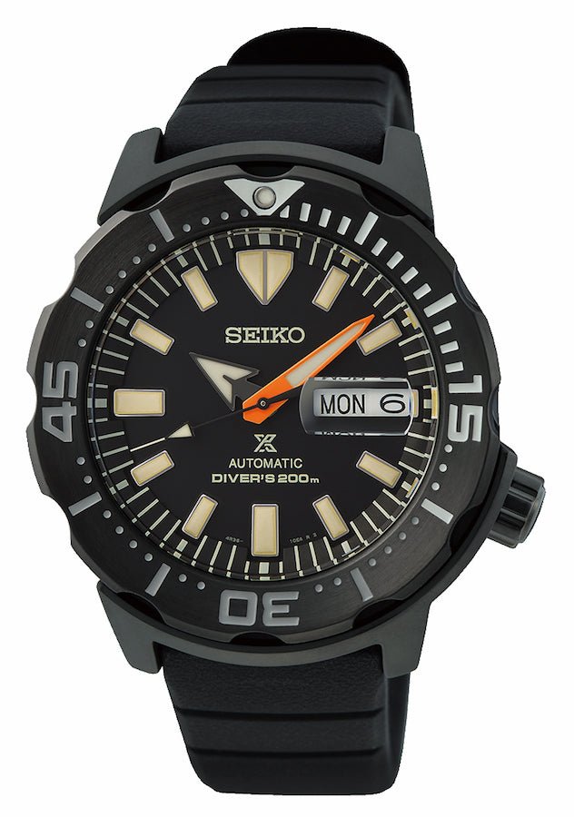 Seiko Prospex Automatic Diver Monster Black Series SRPH13K1