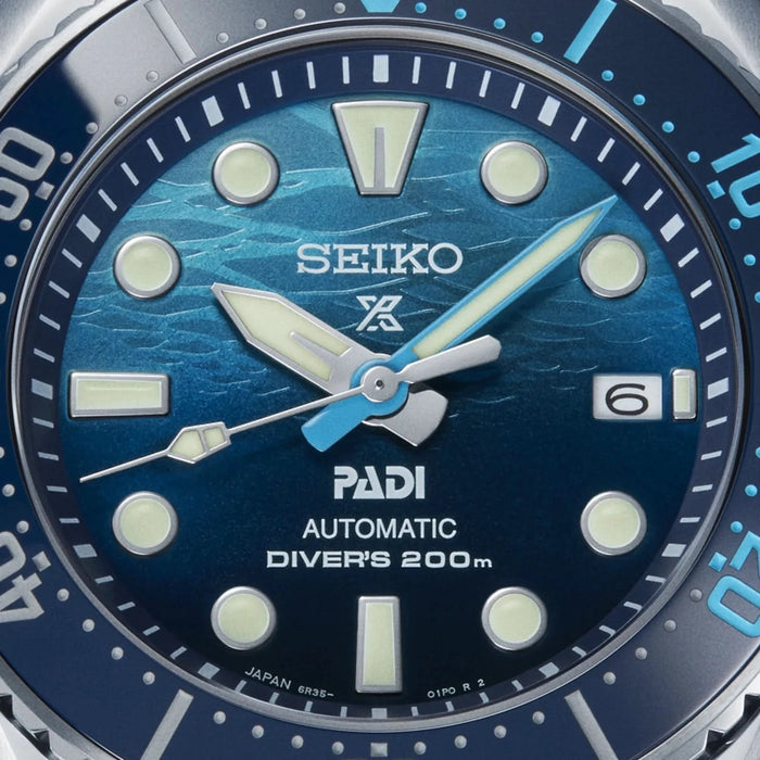 Seiko Prospex Automatic Divers The Great Blue Sumo Scuba Padi SPB375J1