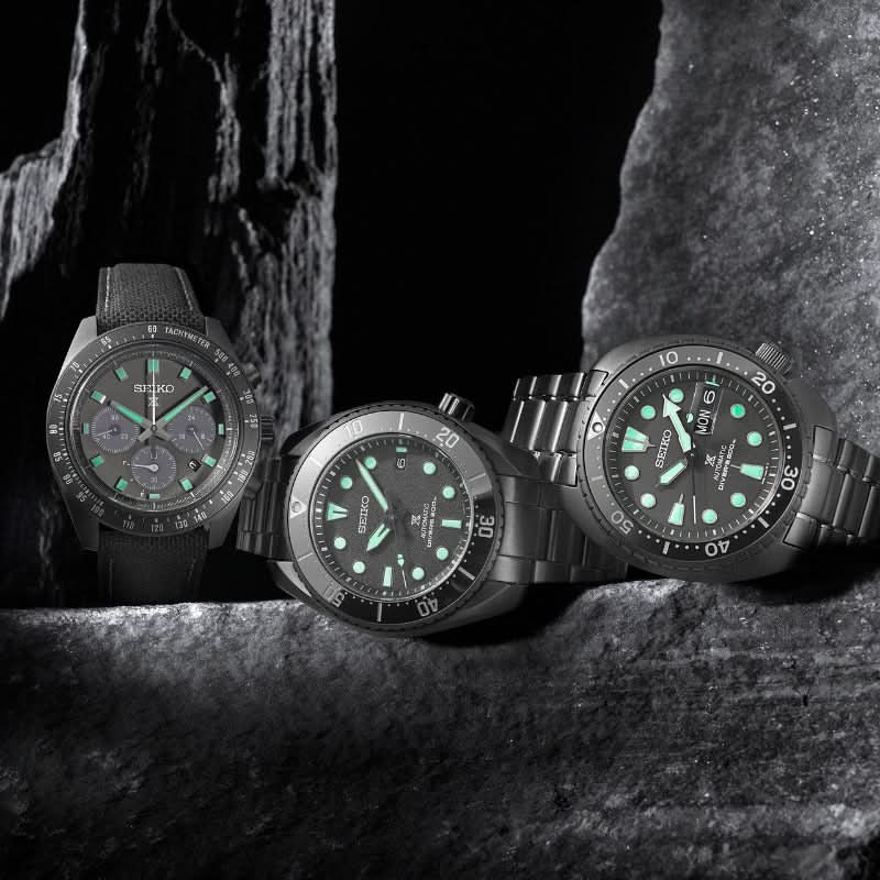 緑の小人　#573 N.S. Buy the Seiko Prospex Black Series Night Vision King Turtle