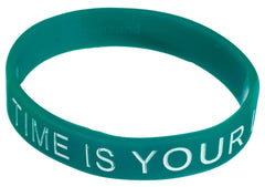 TIYL - Rubber Bracelet, Petrol