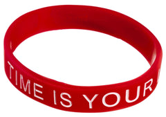 TIYL - Rubber Bracelet, Red