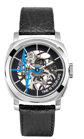 TIYL - HEARTBEAT 01 steel-blue Ø 44mm