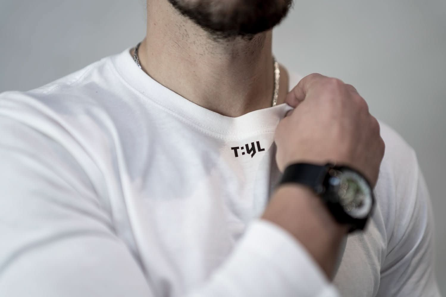 TIYL Longsleeve Men White - Juwelier Steiner