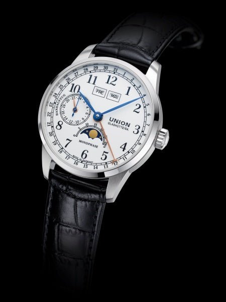 Union Glashütte 1893 Johannes Dürrstein Edition Mondphase D007.458.16.017.00 - Juwelier Steiner