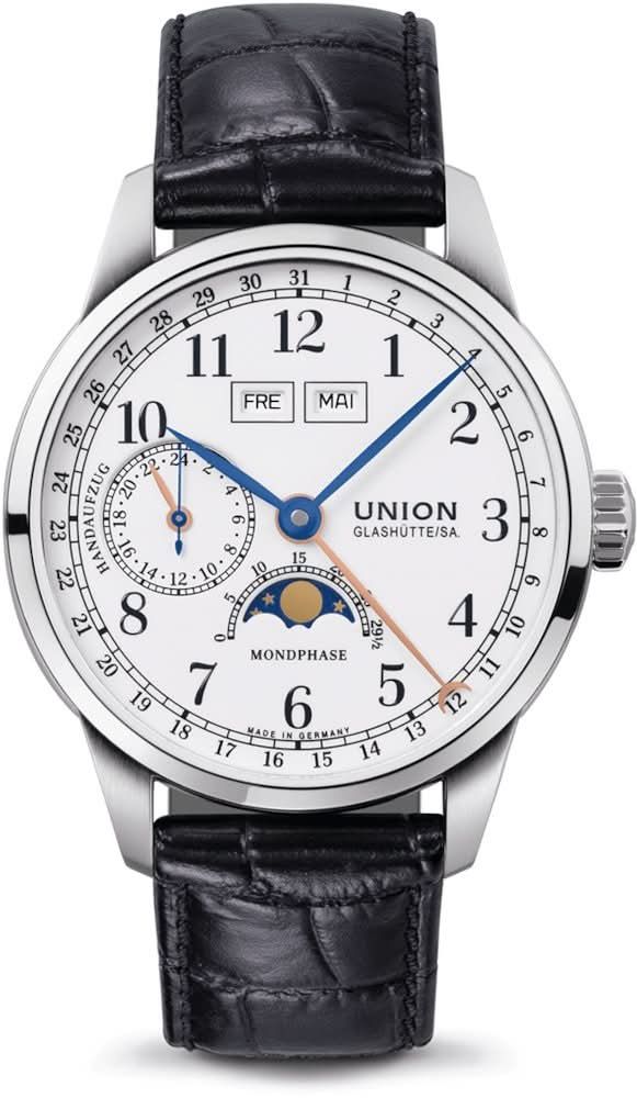 Union Glashütte 1893 Johannes Dürrstein Edition Moon Phase  D007.458.16.017.00