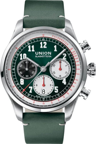 Union Glashütte Belisar Chronograph green D009.427.16.092.00