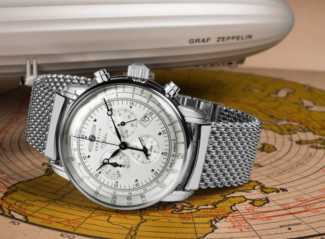 Zeppelin 100 Jahre Zeppelin Chrono 7680-1M - Juwelier Steiner