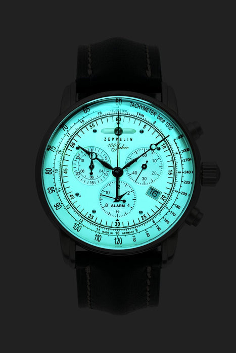 Zeppelin 100 Jahre Zeppelin Chronograph 8680-3 - Juwelier Steiner