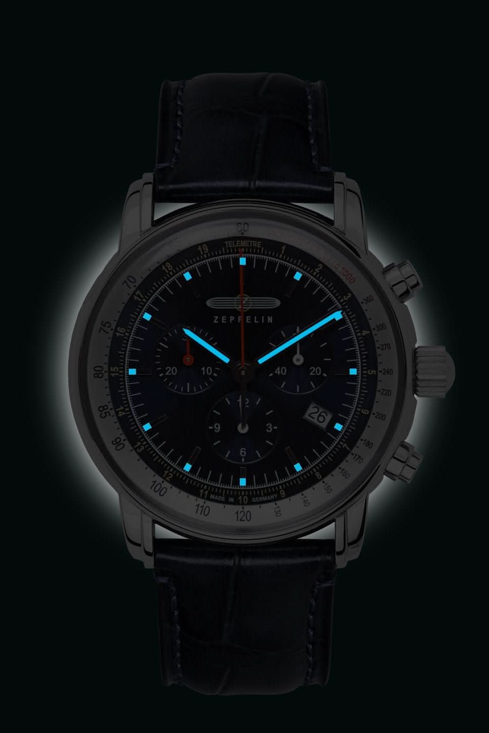 Zeppelin Series LZ 14 Marine Chronograph 8888-3 now available for